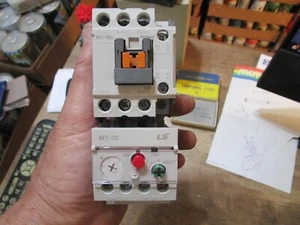 New LS Metasol MC-18b 3 Pole 18 Amp Contactor With MT-32 Thermal Overload Relay - Picture 1 of 9