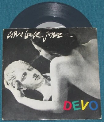 DEVO Come Back Jonee ORIG 1st UK VIRGIN 1978 GREY VINYL PIC COVER  45"  - Image 1 of 4