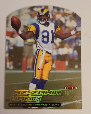 2000 Fleer Ultra Gold Medallion Az-Zahir Hakim #123G - Die-cut - Image 1 of 2