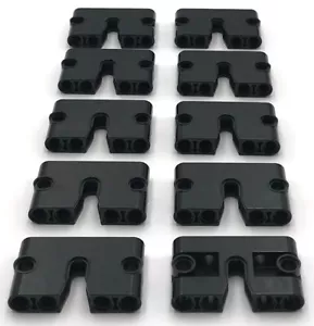 Lego 10 Neu Schwarz Technic Pin Stecker Blöcke Hebearm 1 x 3 x 5 Ausschnitt - Bild 1 von 1