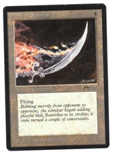 ► magic-style ◄ mtg-dancing scimitar-Arabian nights-good/good +