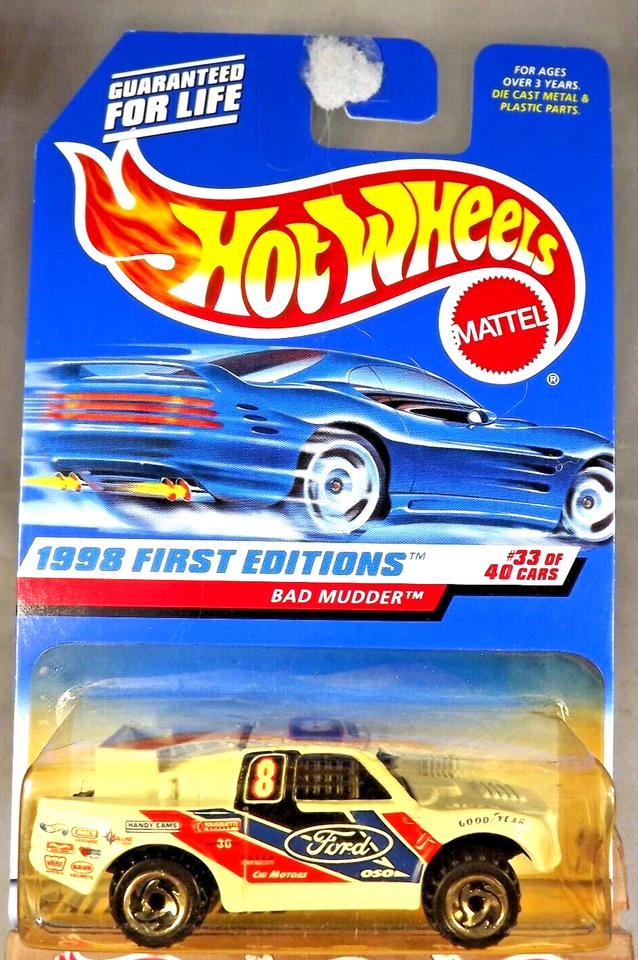 Hot Wheels #657 1998 First Editions 19/40 PANOZ GTR-1 18545-0910G2