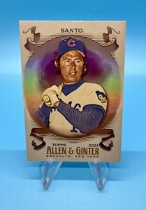 2021 Topps Allen & Ginter Ron Santo Chicago Cubs Hot Box Foil