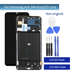 LCD Screen Replacement For Galaxy A70 A705F 2019 LCD Display Touch Screen - Photo 1 sur 22