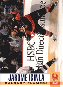 2003-04 (FLAMES) Pacific Blue #50 Jarome Iginla/250