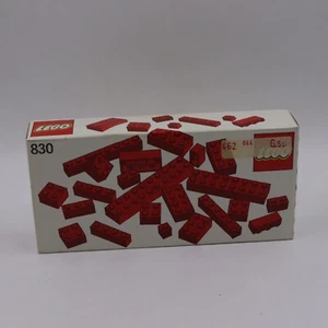 Lego 830 - Ergänzungsschachtel Rote Steine - 1980 - Neu in verschlossener OVP - Bild 1 von 5