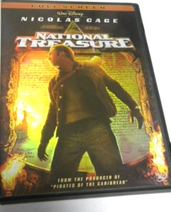 National Treasure Full Screen DVD Nicholas Cage Preowned - Picture 1 of 2