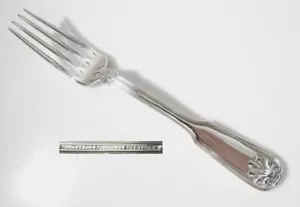 Tiffany Sterling SHELL & THREAD 7 1/2" Dinner Fork(s) No Mono, Exc! - Picture 1 of 1