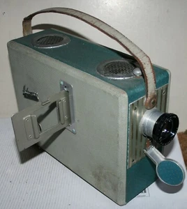 Ademco Vigil 35mm Slide Film Projector With Wray 4" Lens - Spares Or Repair RARE - Picture 1 of 12