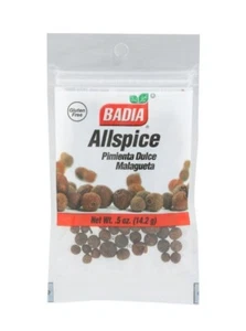 Badia Allspice Whole Bag 0.5 Exp. Feb 2026 NEW PIMIENTA DUlce Malagueta - Picture 1 of 2