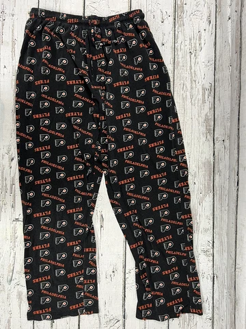 Sideline Apparel NHL Philadelphia Flyers All Over Print Sleepwear Pajama Pants Cover