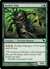 Foxfire Oak x4 Shadowmoor MtG NM
