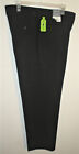 NEW black comfort waist referee pants by Haggar size 40 x 29