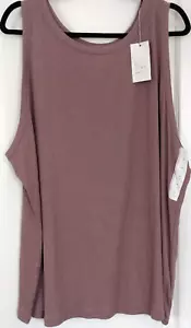 NWT A New Day Women's Plus Size 4X Slim Fit Tank Top Sleeveless stretch pullover - Picture 1 of 10