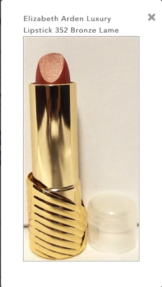 Elizabeth Arden Luxury Lipstick 352 Bronze Lame .14oz