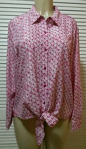 Blusa MICHAEL Michael Kors Sin Mangas Corbata Frontal XLarge* - Imagen 1 de 3