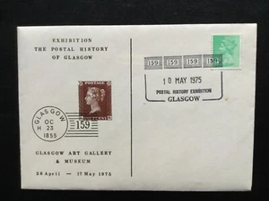GB 1975 Postal History Exhibitio Cover Glasgow Special pmk ( PSE870) - Picture 1 of 1