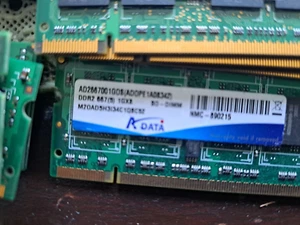 DDR2 1GB SODIMM By kingston 667 Laptop Memory by A data - Picture 1 of 1