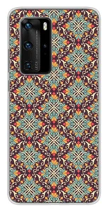 Coque en silicone imprimée compatible Huawei P40 Pro Arabesque - Picture 1 of 3