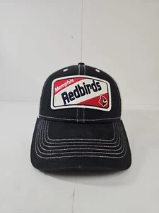 MiLB Memphis Redbirds Hat Navy & White Mesh Back Snapback Youth Logo - Picture 1 of 8