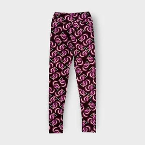 LuLaRoe Juniors Leggings Tween 00-0 Purple Squirrel Buttery Soft New - Picture 1 of 6