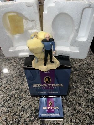 Estatua en miniatura Applause Star Trek Next Generation Collectibles Darmok 1996 sin usar, en caja Foto 1 de 4