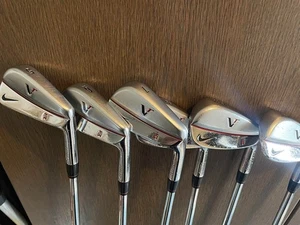 NIKE GOLF VR FORGED TW BLADE 6pcs Iron Set 5-9/PW Flex-S NS PRO No Head Cover - Picture 1 of 9