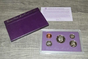 1991 United States Mint 5 Coin Proof Sealed in Case W/ Cover ! Very Nice ! - Bild 1 von 4