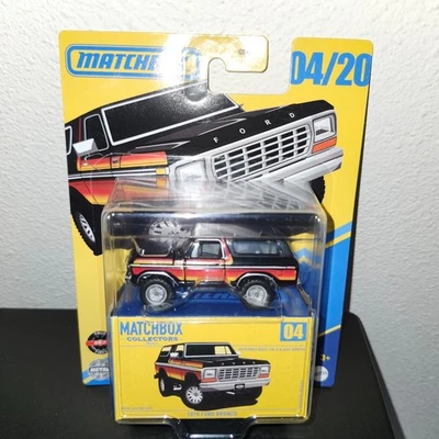 Ford Bronco 1978 Matchbox Collectors Series 2025 #04/20 1/64 nuevo, envío rápido Foto 1 de 4