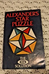 ALEXANDERS STAR PUZZLE - THE SOLUTION BOOK BY IDEAL TOY CO VINTAGE 1982 - Picture 1 of 4