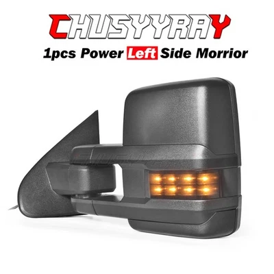 For 2014 2015 2016 Chevrolet Silverado 1500 Left Door Mirror Power Heated Signal - Image 1 of 4