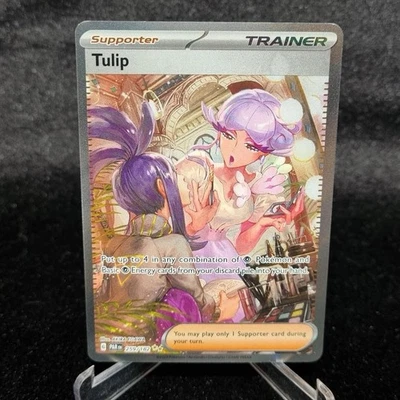 Tulip 259/182 Paradox Holo Special Illustration Rare Pokemon Card - Image 1 of 2