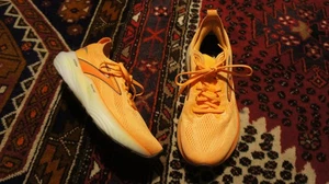 BROOKS GLYCERIN 22 Orange/Nightlife/White Mens Size 9D - Picture 1 of 11