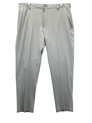 Izod Golf Pants Mens 38X30  Gray Slim Fit Chino Performance Athletic Dri Fit - Image 1 of 4
