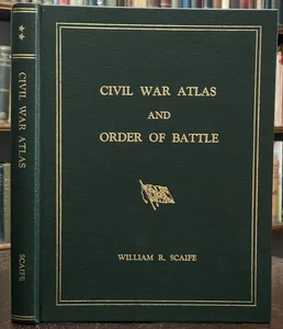 CIVIL WAR ATLAS AND ORDER OF BATTLE - Scaife, 1st 1997 CONFEDERACY CAMPAIGN MAPS - Imagen 1 de 21
