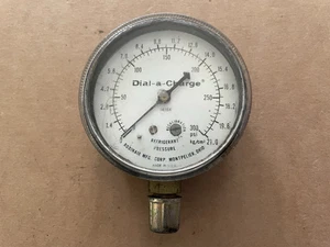 Dial de colección DIAL-A-CHARGE Robinair Mfg Co calibre 0-300 PSI 0-21 kg/cm2 #30 - Imagen 1 de 6