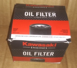 Filtro olio originale Kawasaki 49065-0736 sostituisce 49065-7007, 49065-0721 (NUOVO/OEM) - Foto 1 di 3