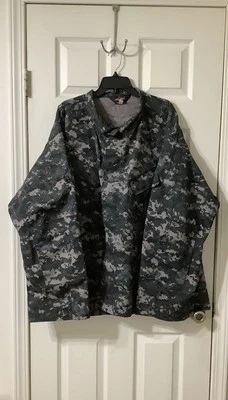 TRU-SPEC 数字迷彩军队制服衬衫夹克外套男式 3X 码 — 第 1/4 张图片