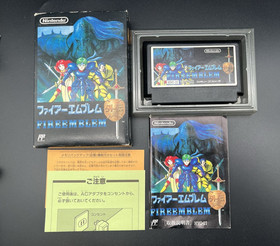 Fire Emblem Gaiden NES Nintendo Famicom Box FC JpGames Tested