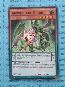 SHVI-EN029 Amorphage Pride Yu-Gi-Oh Card 1st Edition New - Picture 1 of 4