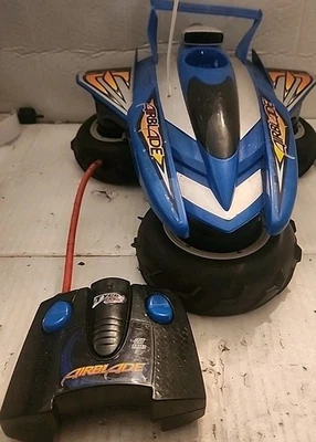Tyco R/C AirBlade Blue RC Vehicle Radio control vehicle NO Batteries With Remote - Image 1 of 4