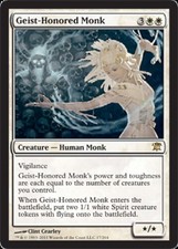 1x Geist-Honored Monk LP, English MTG Innistrad