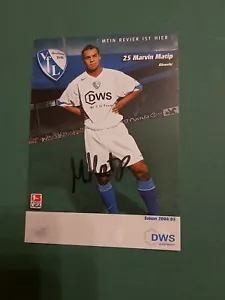 VfL Bochum, Marvin Matip, 04/05, tarjeta de autógrafo, fútbol - Imagen 1 de 1
