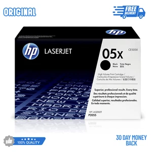 HP 05X CE505X Toner High Yield Schwarz Original NEU - Bild 1 von 12