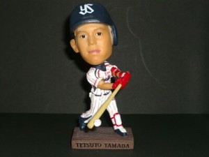 Tokyo Yakult Swallows TETSUTO YAMADA Bobblehead  Doll Japanese Baseball 