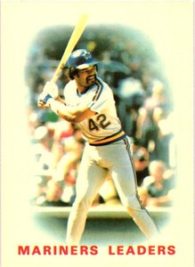 1986 Topps Tiffany Set Break #546 Mariners Leaders  - Near Mint - Free shipping