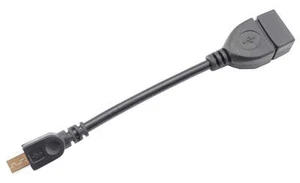 USB OTG Host Cable Micro B OTG USB A - Imagen 1 de 3