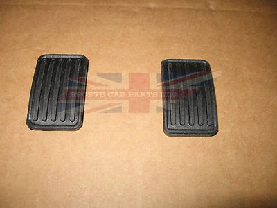 New Brake & Clutch Pedal Pad Set MG Midget 1962-1979 Austin Healey Sprite Bugeye - Image 1 of 2