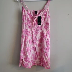 Women's Wild Fable Pink Tiered Floral Spaghetti Strap Blouse Size Large - Picture 1 of 8