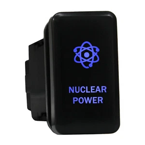 NUCLEAR POWER 8C17B Push switch 12V dual LED blue ON/OFF For Toyota Tacoma HiAce - Picture 1 of 1